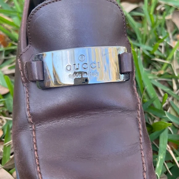 Gucci GG Leather Loafers - Picture 4 of 9